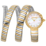 Just Cavalli Women's Enchanting Two-Tone Mother of Pearl Watch – Model JC1L302M0055