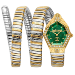 Just Cavalli Women’s Mesmerizing Green Dial Watch – Model JC1L304M0065