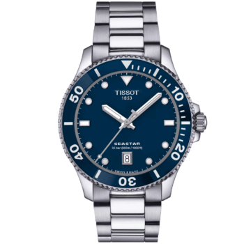 Tissot Seastar 1000 Quartz Blue Dial Men's Watch – T1204101104100