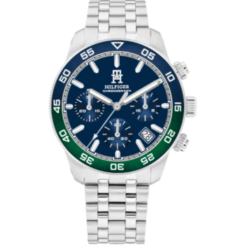 Tommy Hilfiger TH85 Men’s Navy Blue Dial Silicone Strap Watch – TH1792185