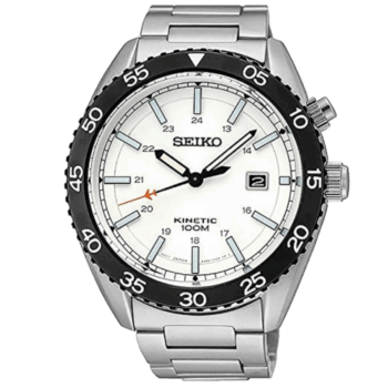 Seiko Men's SKA615J1 Kinetic Stainless Steel Watch