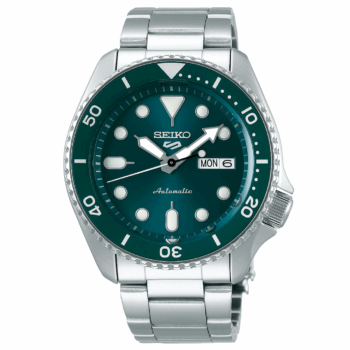 Seiko 5 Sports Automatic SRPD53K1 Men's Watch – Blue Dial with Pepsi Bezel