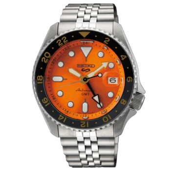 Seiko 5 Sports SSK005K1 ‘Mikan Orange’ GMT Automatic Watch